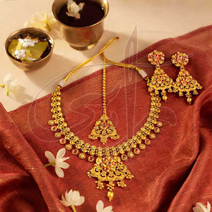 Conjunto de Joyería Clásica Chapada en Oro de la Mejor Calidad, Nueva Llegada, para Mujer, Boda, Aniversario, Fiesta, Diseño de Moda de Marca Privada - Product Image 6