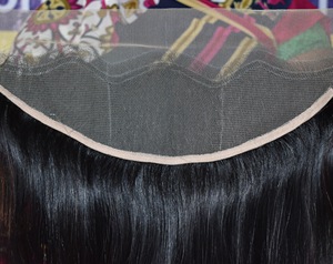 Fourniture en gros de 100% extensions de cheveux vierges droits indiens bruts non transformés avec 13*4 frontal pour femmes cheveux humains - Product Image 6