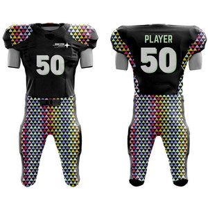 Vêtements d'entraînement de football américain en vente directe d'usine, uniforme de sport léger pour le football américain - Product Image 1