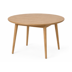 ARTERRA Premium Modern Scandinavian Teak Wood Dining Set <b>Round</b> <b>Table</b> <b>with</b> <b>Chairs</b> for Restaurant Hotel - Product Image 2