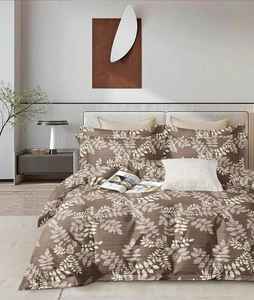 Juego de Sábanas King Size Modernas y Duraderas, Tejidas, con Sábana Plana, Sábana Ajustable y 2 Fundas de Almohada, Poliéster 400 Hilos - Product Image 5