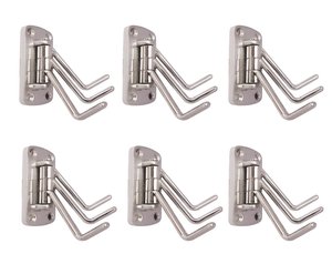 3 Pin Stainless Steel Cloth <b>Hook</b> for Doors and Walls Premium Quality SS202 - Product Image 3