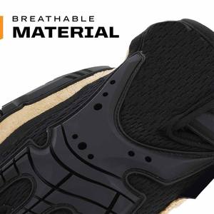 Guantes de Mecánico Amara de Cuero Sintético con Palma Acolchada Reforzada, Resistentes a Impactos, Cómodos y Antiestáticos - Product Image 6