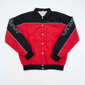 Ensemble veste et pantalon coupe-vent imperméable léger de haute qualité, respirant, en nylon, vêtements de sport, fournisseur de production sur mesure - Product Image 2