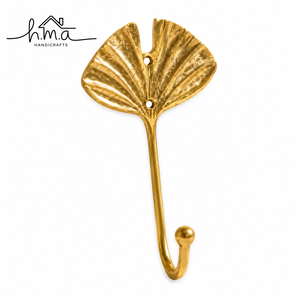 Solid Brass Shell Wall <b>Hook</b> <b>Decorative</b> <b>Coat</b> <b>Hook</b> Gold Finish Heavy Duty Wall Mounted <b>Hook</b> for Bathroom Bedroom Entryway - Product Image 4