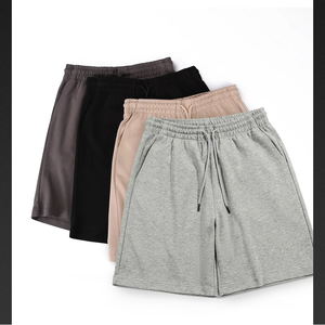 Pantalones Cortos Deportivos de Alta Calidad para Hombre, Cierre con Cordón, Cómodos, de Poliéster/Algodón, Secado Rápido, Transpirables, Casuales y a la Moda - Product Image 2