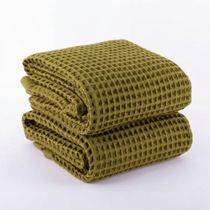 Premium Soft Woven Waffle Weave <b>Bath</b> Towel | Quick Dry Cotton Hotel & Home <b>Bath</b> Linen | 35 x 60 Inches | 200 GSM - Product Image 3