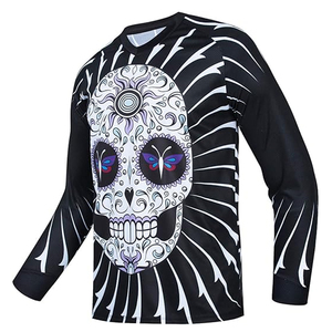 Jersey Deportivo Personalizado con Logotipo para Motocross, MX Racing, Dirt Bike, Ciclismo MTB, Unisex, Transpirable, de Secado Rápido, Poliéster/Nailon - Product Image 5