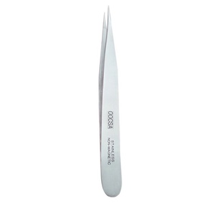 SUNTOOLS/STIPL Pince à épiler en acier inoxydable antimagnétique, forme irrégulière, outils de fabrication de bijoux, modèle 572D Punjab - Product Image 2