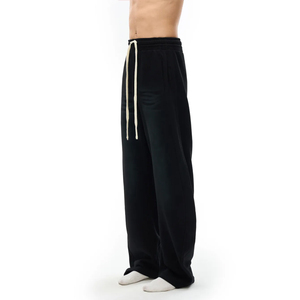 Pantalones Deportivos para Hombre y Mujer, Cintura Elástica con Cordón, Corte Recto, Ajuste Holgado, Fabricante Mayorista OEM ODM - Product Image 3