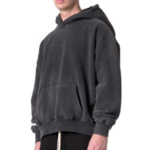 Sweat-shirts personnalisés pour hommes style streetwear 2026, sweats à capuche contrastés, vêtements d'hiver pour hommes, sweats à capuche pull-over - Product Image 1