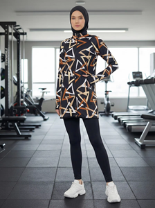 Conjunto Deportivo Musulmán para Mujer con Cierre y Bolsillos, de Secado Rápido, Precio al por Mayor - Product Image 2