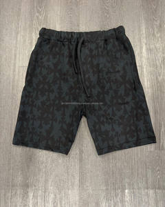 กางเกงขาสั้นผ้าฝ้าย100% สำหรับผู้ชายกางเกงขาสั้นแนวสตรีทฮิปฮอปลำลองสำหรับ2024ออกแบบโลโก้ได้ตามที่ต้องการ - Product Image 2