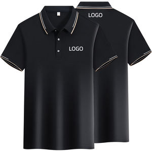 Chemise à manches courtes surdimensionnée de haute qualité 100% polyester, impression personnalisée du logo, polo uni pour homme - Product Image 1
