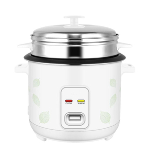 Mini cuiseur à riz 2,8 L, cuve intérieure en acier inoxydable, commande mécanique, cuisson rapide, appareil électroménager, forme cylindrique, blanc, 1000 W - Product Image 3