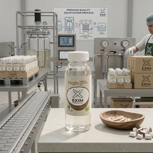 Aceite de Coco Virgen [ORIGINAL VCO] en Botella de 250 ml - Aceite de Coco VCO Puro Natural Sin Refinar de Alta Calidad, Grado Alimenticio, 100% Puro - Product Image 1