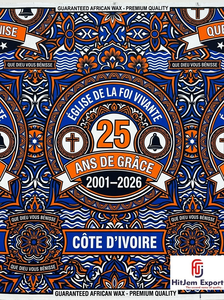 Customized African Wax Print Fabric Manufacturer for Church Anniversary Convention Celebration Fundraising Events - Product Image 3
