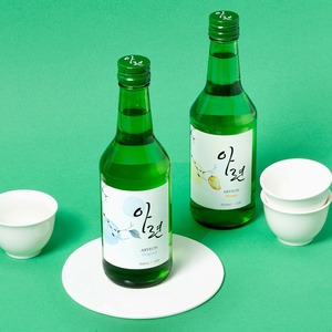 โซจูอาร์ยอน รสผลไม้ 360 มล. ขวดสีเขียว กรองด้วยถ่านไม้ไผ่ ผลิตโดยบริษัทโซวัน ประเทศเกาหลี - Product Image 2