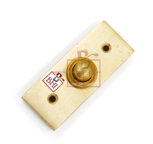 Luxe Unique décoratif porte cloche en laiton décoratif porte cloche bouton poussoir laiton massif cloche pousser Antique Vintage - Product Image 2