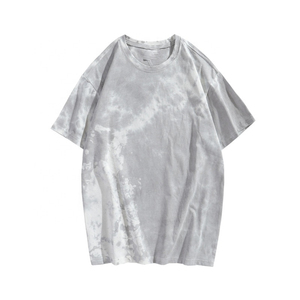 Hot Sale New Products <b>Tie</b> <b>Dye</b> T-<b>shirts</b> Streetwear Clothing Men Short-sleeved Customized Men's T-<b>Shirts</b> 100% Cotton Breathable - Product Image 2