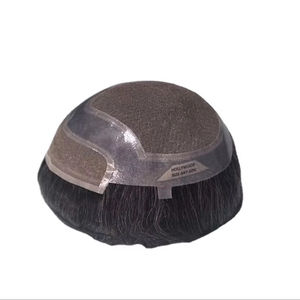 Taz Hair BD Prótesis Capilar de Cabello Humano Remy Indio con Onda Natural y Frente de Encaje, Calidad Premium - Product Image 5