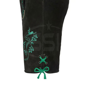 Shorts en Lederhosen pour homme, de qualité supérieure, décontractés, avec fermeture à boutons, vêtements traditionnels bavarois. - Product Image 4