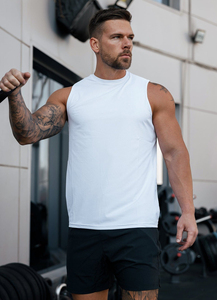 Bodybuilding <b>Stringer</b> Tank Top Men Mesh Gym Sleeveless T-shirt Men Fitness <b>Vest</b> Singlets Sportswear Workout Tank top - Product Image 3