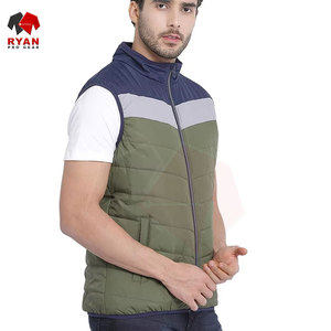 Chaleco acolchado sin mangas para hombre, chaqueta acolchada con aislamiento, ropa de invierno cálida y cómoda - Product Image 2