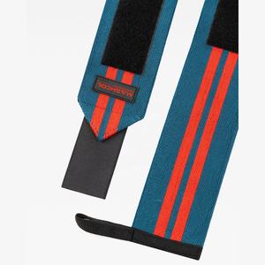 Nouvel arrivage de bracelets d'haltérophilie enveloppes de poignet élastiques respirantes personnalisées de 18 pouces pour les sangles de bandage de soutien de poignet de levage de puissance - Product Image 3