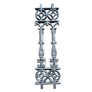 Timeless classical <b>steel</b> stair panel durable construction modern industrial <b>railing</b> elegant architectural design strong lattice - Product Image 5