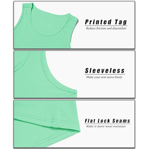 Camiseta deportiva sin mangas para hombre, de algodón y spandex, elástica, transpirable, para fitness y musculación. - Product Image 6