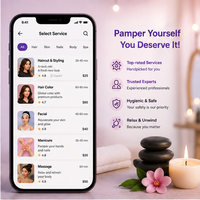 Platform Manajemen Salon Berbasis AI Optimasi Janji Waktu Persediaan Pelanggan Wawasan Pelanggan Penjadwalan Staf Android MAC Web