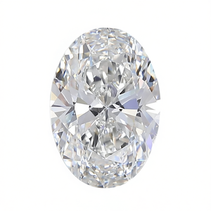 Diamant non monté certifié IGI 5.42 ovale VVS2, diamant cultivé neuf - Product Image 2