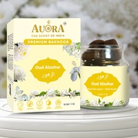 Bakhoor de Rose Cachemiri Artisanal Premium Écologique, Encens Naturel d'Oud et d'Agarwood, Plus de 50 Parfums, Désodorisant Maison et Bureau, Personnalisable