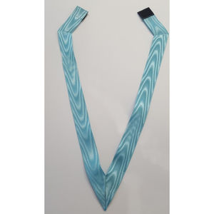 Collier maçonnique brodé de style vintage bleu ciel, 1 pouce de large, en nylon de haute qualité, durable, écologique, personnalisable - Product Image 5