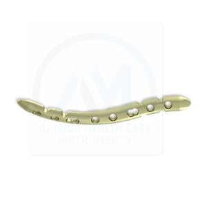Plaque de blocage anatomique de la clavicule en titane, instrument chirurgical orthopédique manuel haute résistance, certifié CE Classe II - Product Image 3