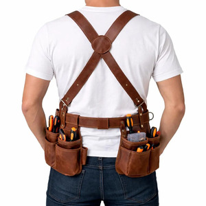 Bolsa de herramientas para electricista de alta calidad con bolsillos multifuncionales y gran capacidad de almacenamiento, perfecta para guardar herramientas y para uso profesional. - Product Image 2