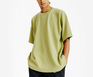 Men's Short Sleeve T-<b>Shirt</b> Oversized Loose 240 GSM 100% Cotton High Quality High Street <b>Y2K</b> Design Summer Breathable - Product Image 1