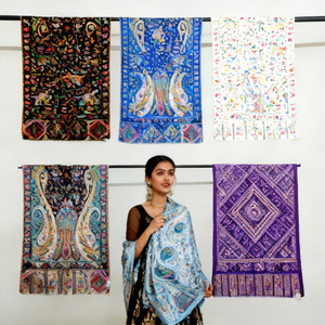 100% Modal Digital Printed <b>Shawl</b> Or <b>Scarf</b> - Product Image 6