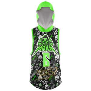 Camiseta de Compresión Juvenil con Logotipo Personalizado, Sin Mangas, Sublimada, Uniforme de Fútbol 7 contra 7 - Product Image 3