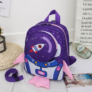 Mochila Infantil 3D de Astronauta Espacial con Correa Antipérdida, Mochila Escolar de Cohete para Niños y Niñas, Proveedor Mayorista - Product Image 4