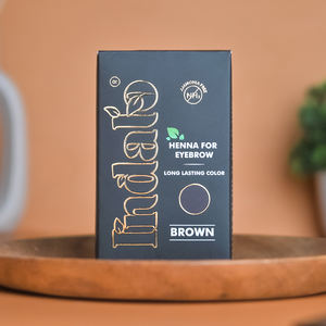 Kit de Henné pour Sourcils à Action Rapide et Coloration Facile, Teinture Marron Écologique à base de Lawsonia Inermis pour Soins de Beauté - Product Image 2