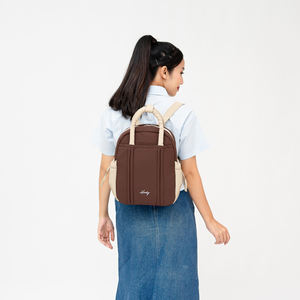 Mochila Lady Puffy de Material Tipo Paracaídas con Cierre de Cremallera, Correa Ajustable y Diseño de Bolsillos Funcionales para Uso Diario - Product Image 2