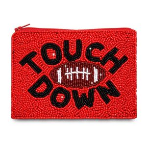 Monedero de cuentas hecho a mano, diseño clásico y moderno, cuentas de buena calidad, diseño Love Boll, monedero bordado a mano, bolsa de maquillaje para mujer, monedero para monedas. - Product Image 3