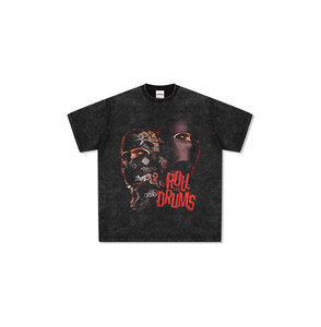 Camiseta Personalizada de Alta Calidad con Serigrafía, 220 g/m², Poliéster/Algodón, Impresión DTG, Manga Corta para Hombre, Corte Regular Informal, Color Sólido - Product Image 6