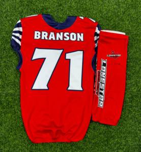 Uniforme de Fútbol Americano Personalizado para Equipos Juveniles, Venta al por Mayor, Sublimación, Uniforme de Fútbol Americano con Tela Tackle Twill, Conjunto de Jersey de Práctica - Product Image 3