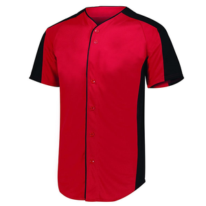 Camiseta de Béisbol de Manga Corta para Hombre, Deportiva, de Poliéster, Estampada, Lisa, Color Personalizado, Talla Grande, Transpirable y Cómoda, Marca Tombola - Product Image 1