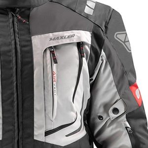 Heavy Duty Moto Long Textile Imperméable Noir Motocross Cardura Textile Vestes Moto Long Textile Vestes pour Hommes - Product Image 5