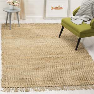 Tapis en paille naturelle fait main personnalisé, style bohème vintage, décoration de maison de style farmhouse pour salle de prière, salle de bain, cuisine avec logo - Product Image 1