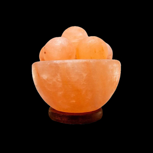 New Design <b>Fire</b> Bowl Himalayan Salt Lamp Natural Pink Crystal Decorative <b>LED</b> Night Light OEM Manufacturer - Product Image 5
